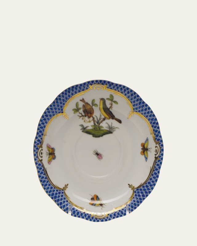 Rothschild Blue Motif 07 Tea Saucer